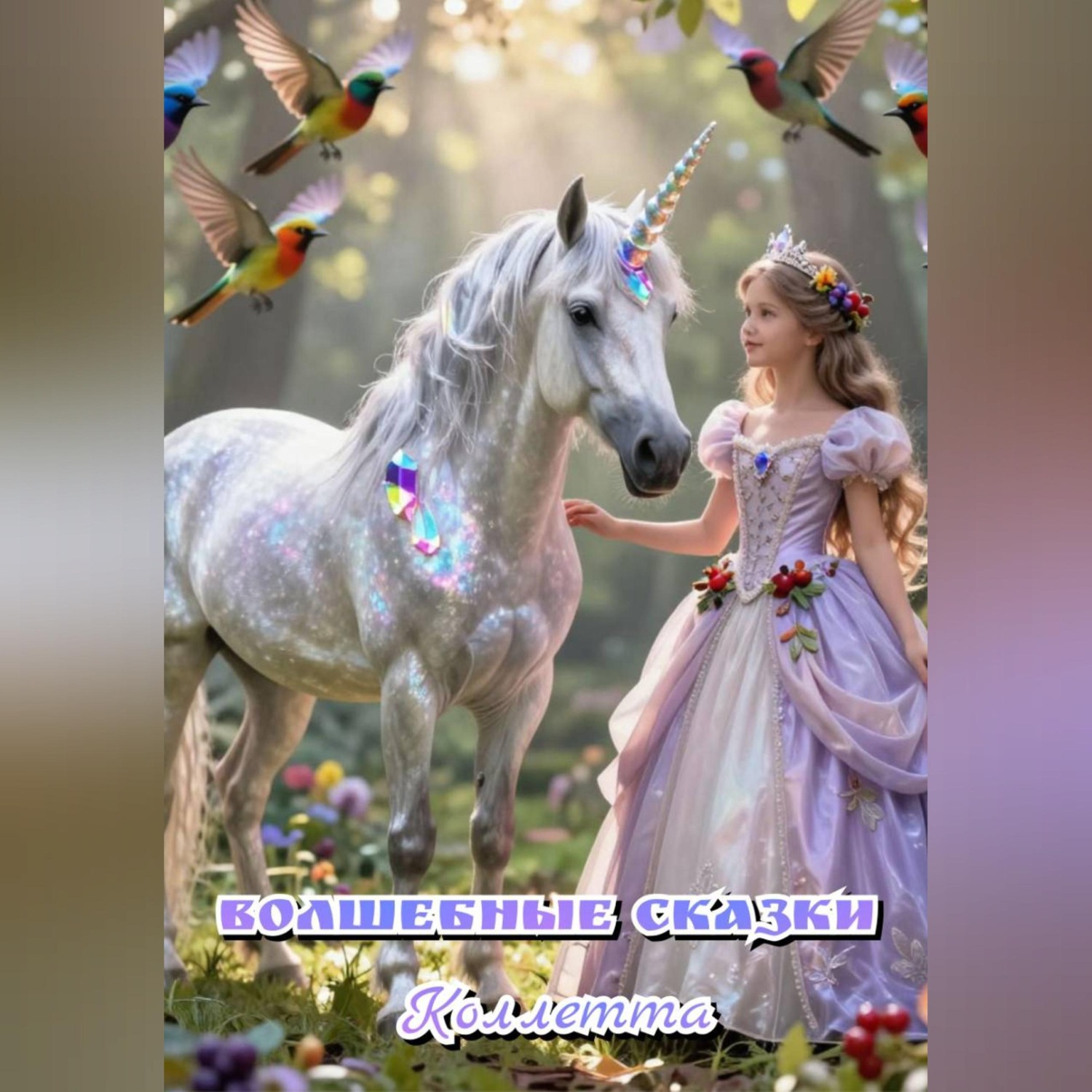 Обложка книги «сборнику волшебных сказок»