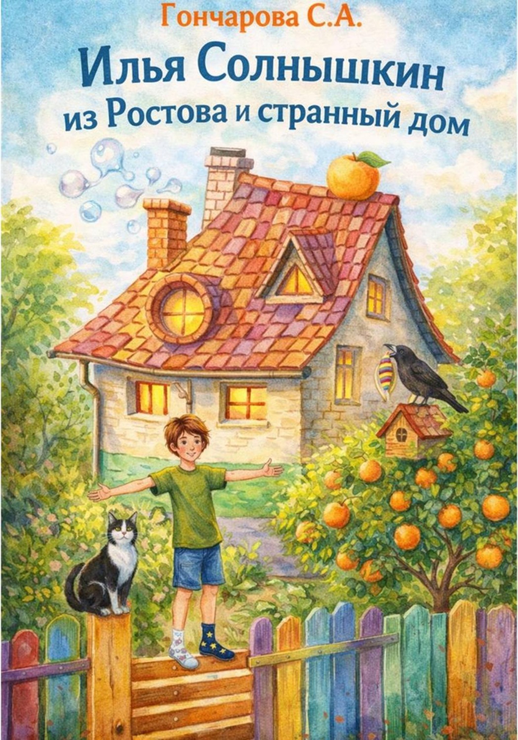 Обложка книги «Илья Солнышкин из Ростова и странный дом»