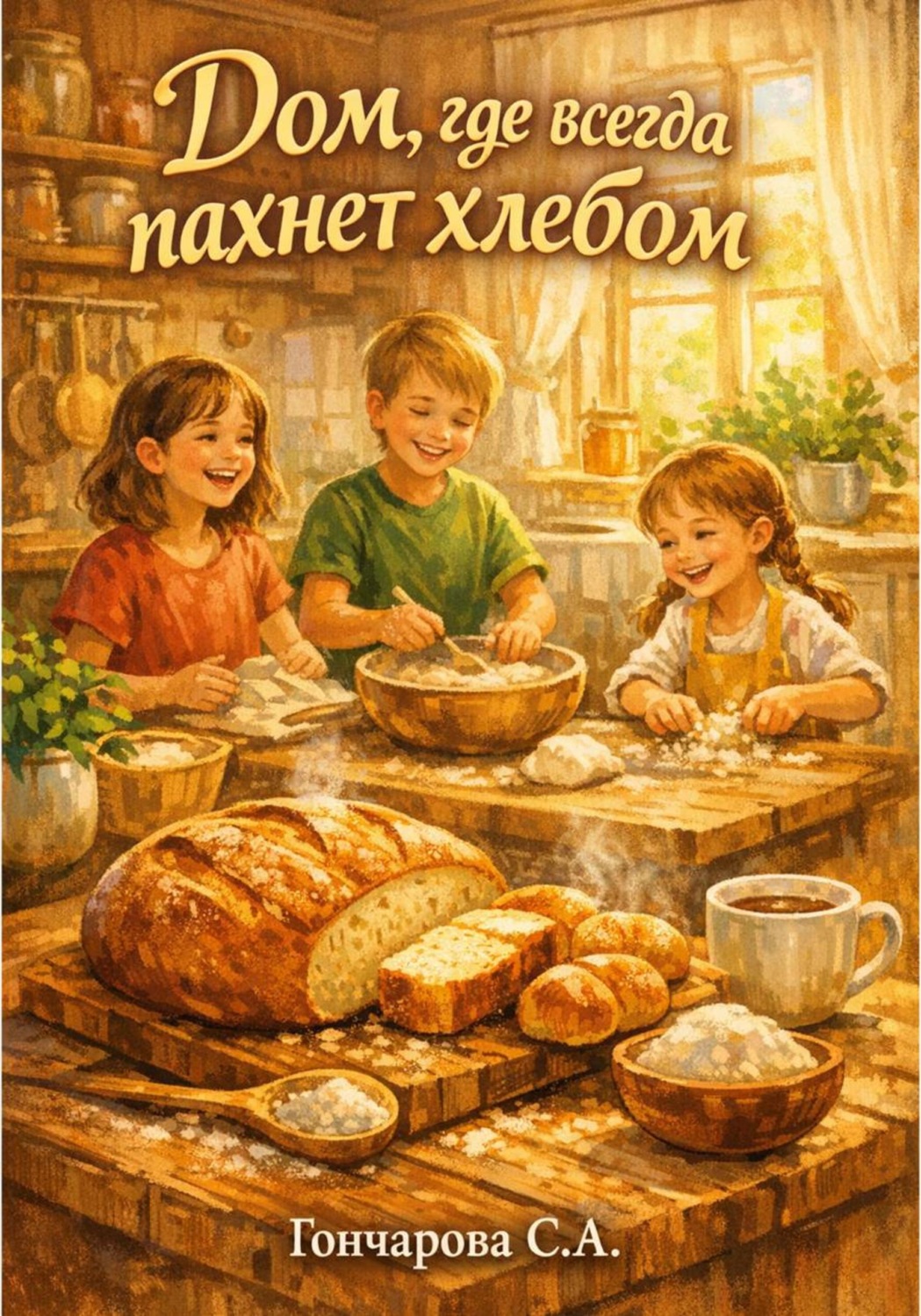 Обложка книги «Дом, где всегда пахнет хлебом»