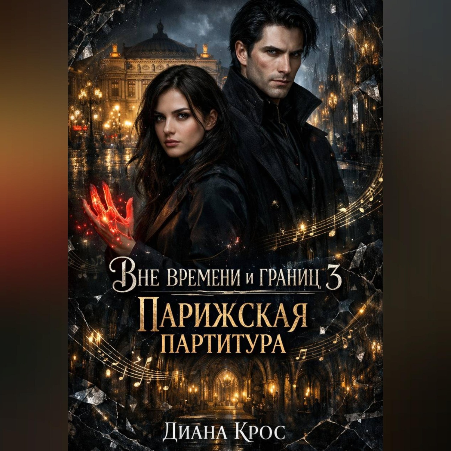 Обложка книги «Вне времени и границ 3: Парижская партитура»