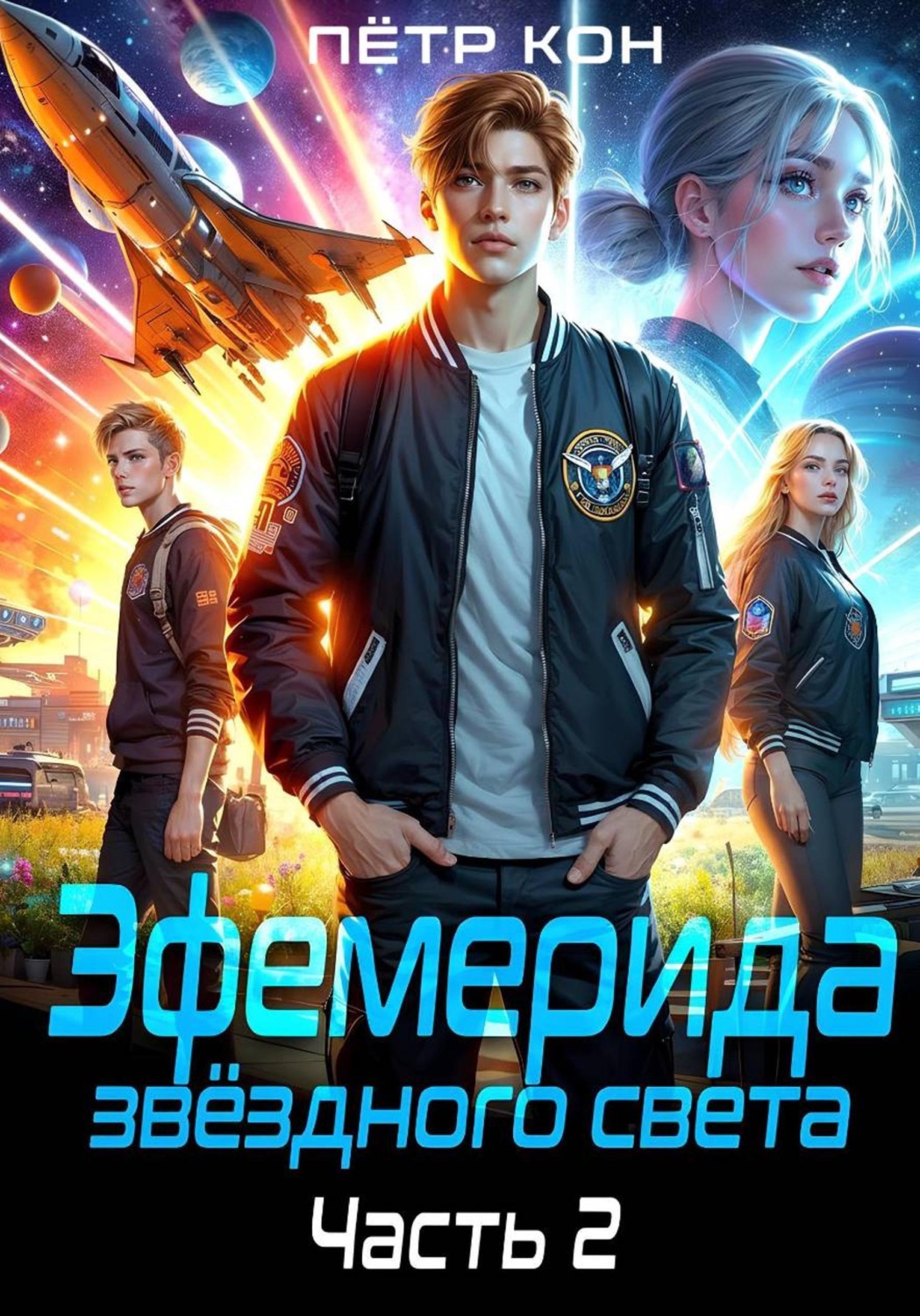 Обложка книги «Эфемерида звёздного света. Часть 2»