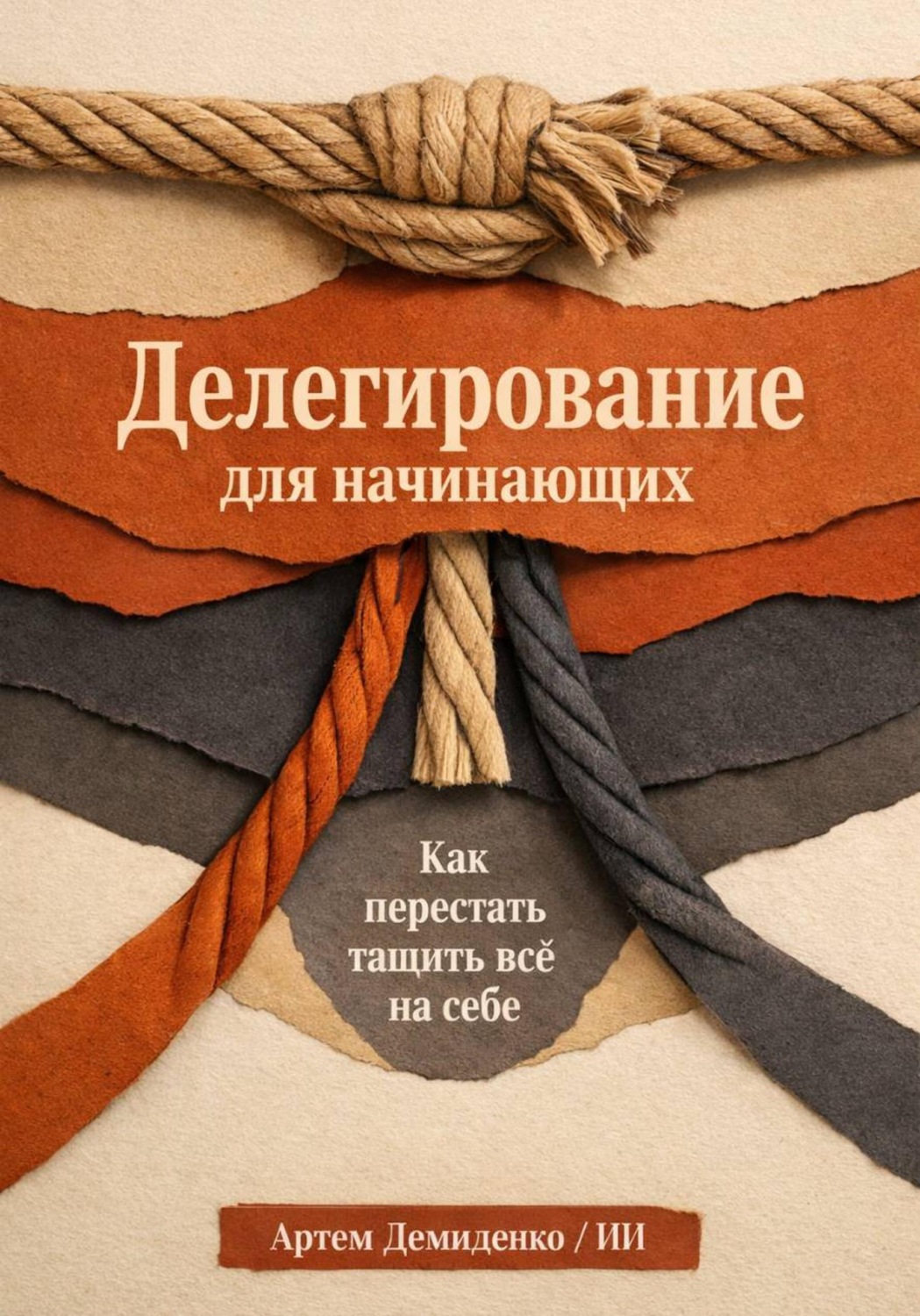 Обложка книги «Делегирование для начинающих: Как перестать тащить всё на себе»