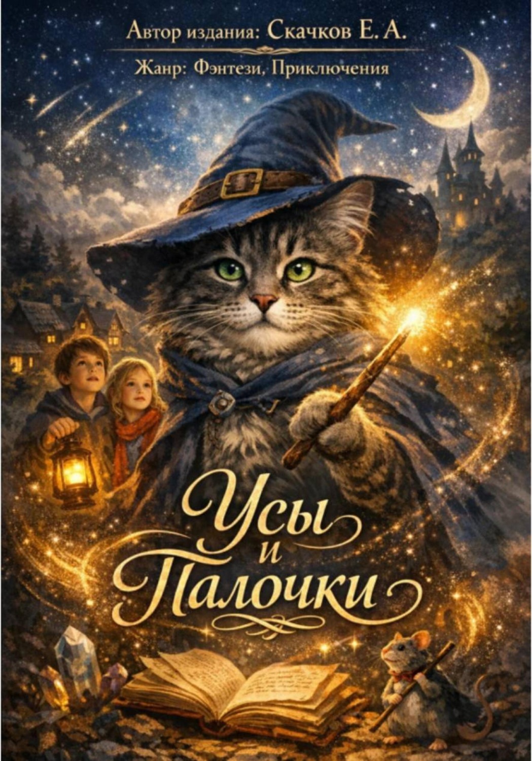 Обложка книги «Усы и палочки»