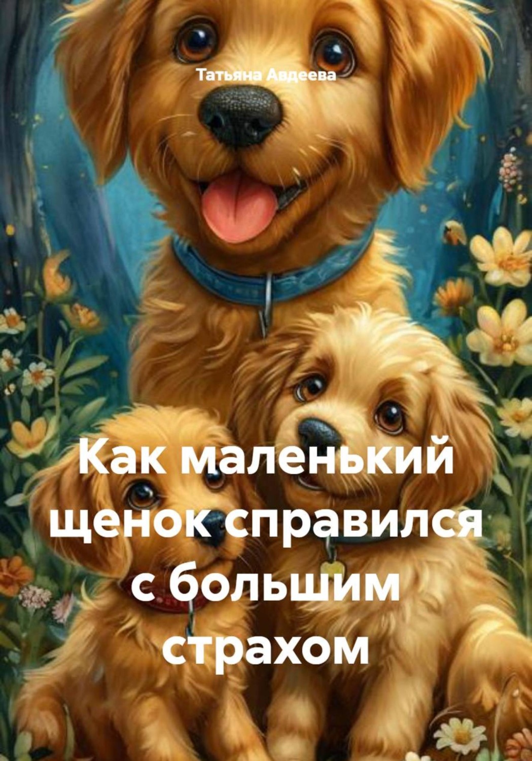 Обложка книги «Как маленький щенок справился с большим страхом»