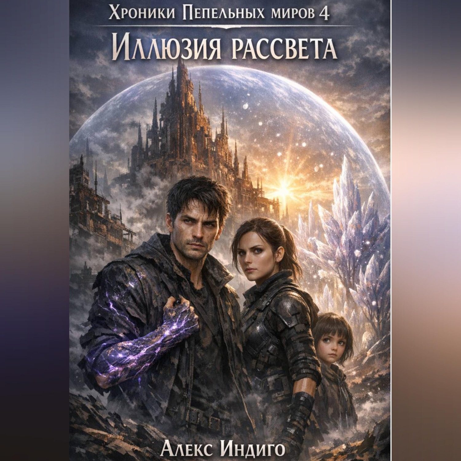 Обложка книги «Хроники Пепельных миров 4. Иллюзия рассвета»