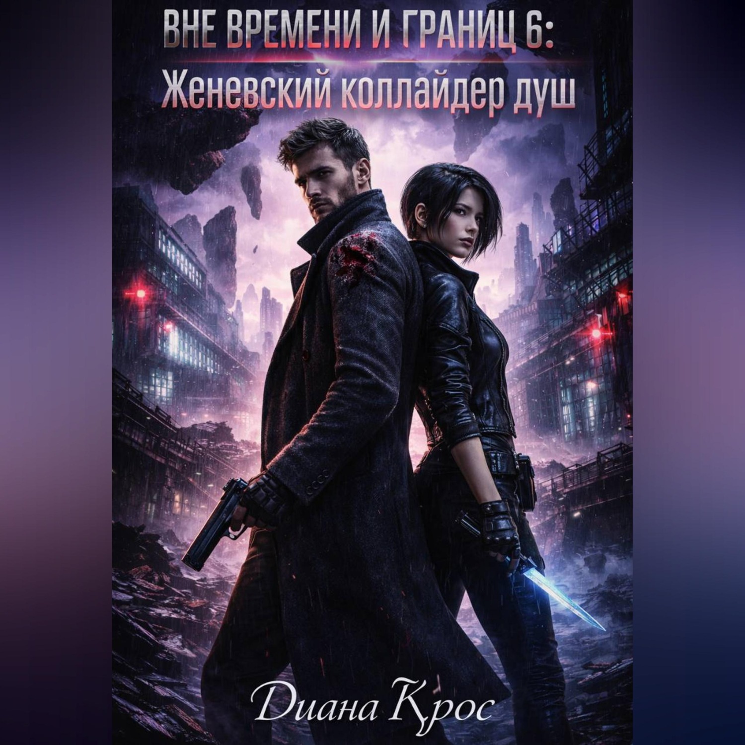 Обложка книги «Вне времени и границ 6: Женевский коллайдер душ»