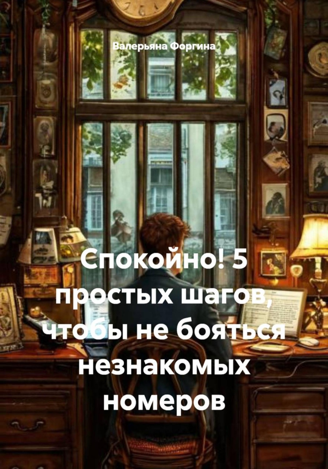 Обложка книги «Спокойно! 5 простых шагов, чтобы не бояться незнакомых номеров»