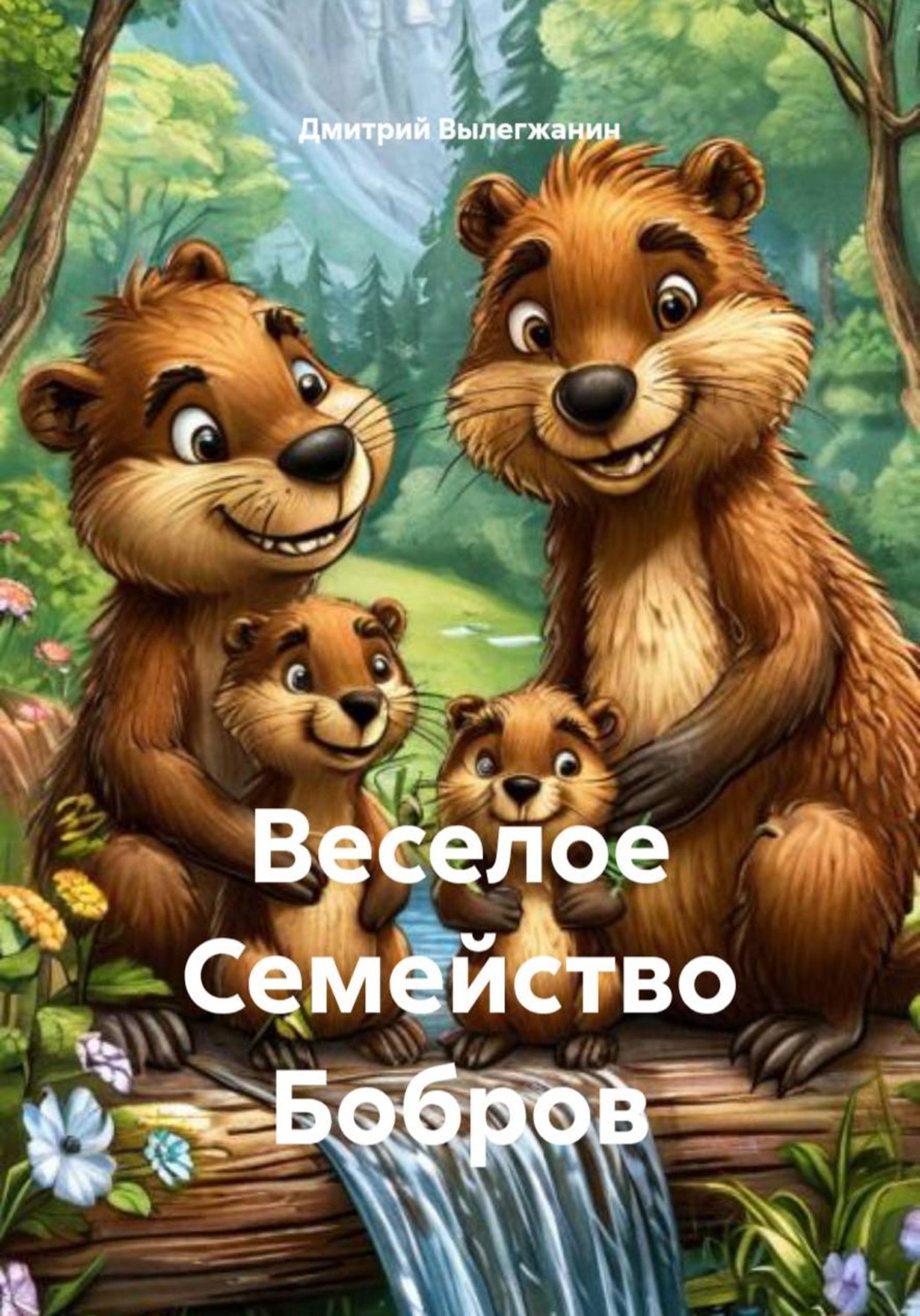 Обложка книги «Веселое Семейство Бобров»