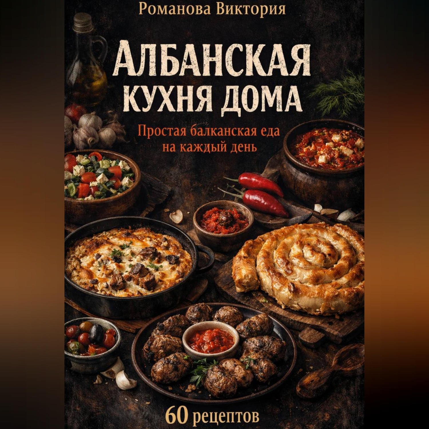 Обложка книги «Албанская кухня дома: простая балканская еда на каждый день»