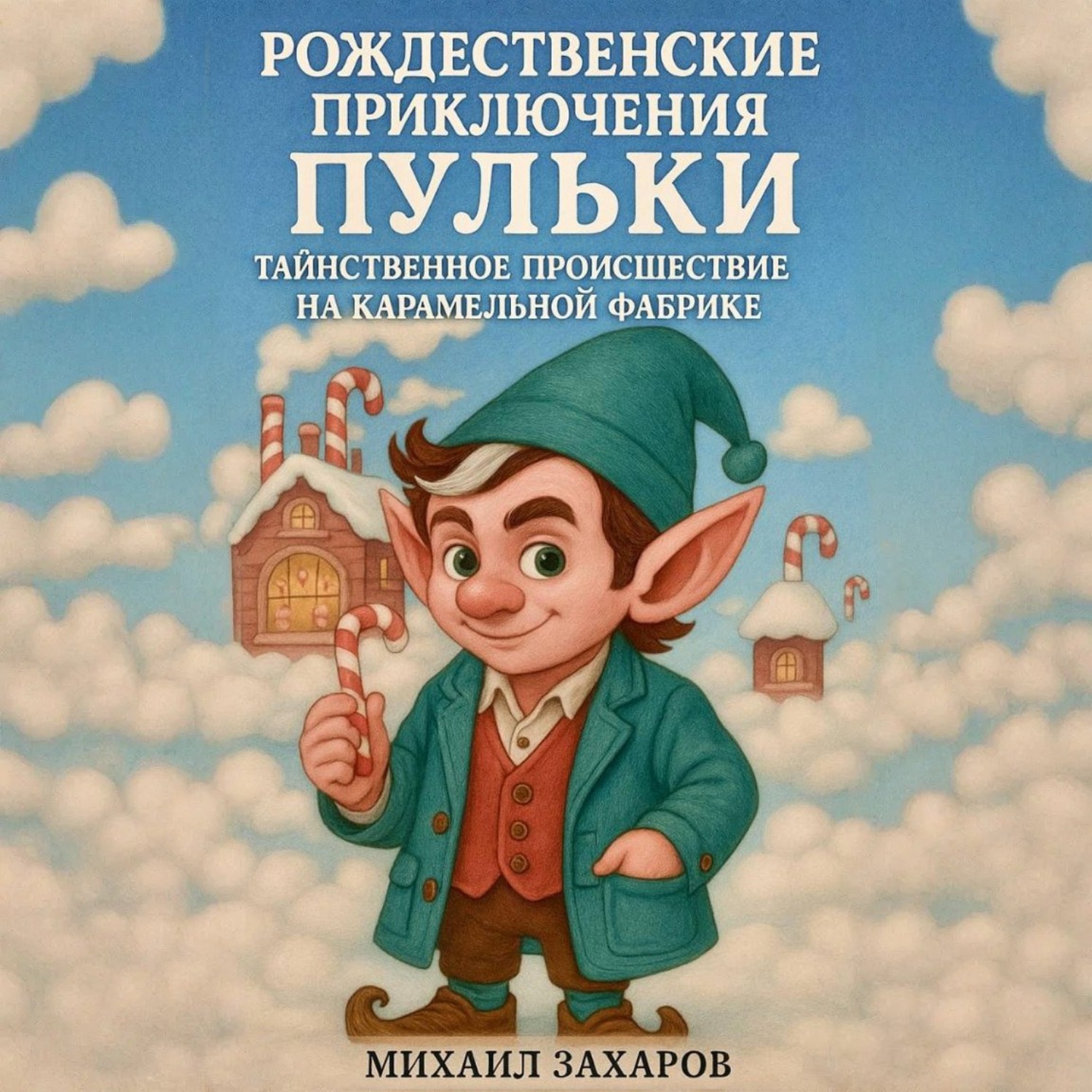 Обложка книги «Рождественские приключения Пульки: таинственное происшествие на карамельной фабрике»