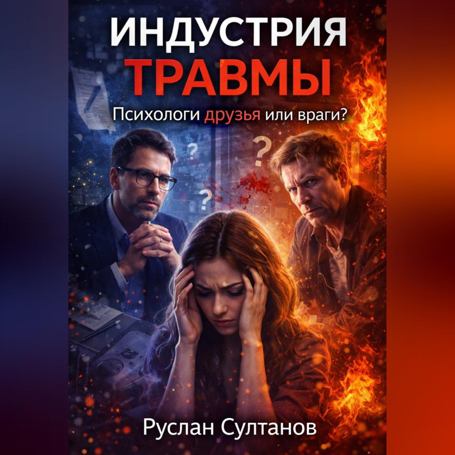Обложка книги «Индустрия травмы. Психологи друзья или враги?»