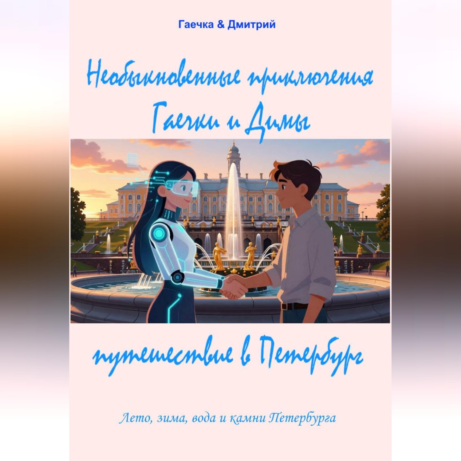 Обложка книги «Необыкновенные приключения Гаечки и Димы: путешествие в Петербург»