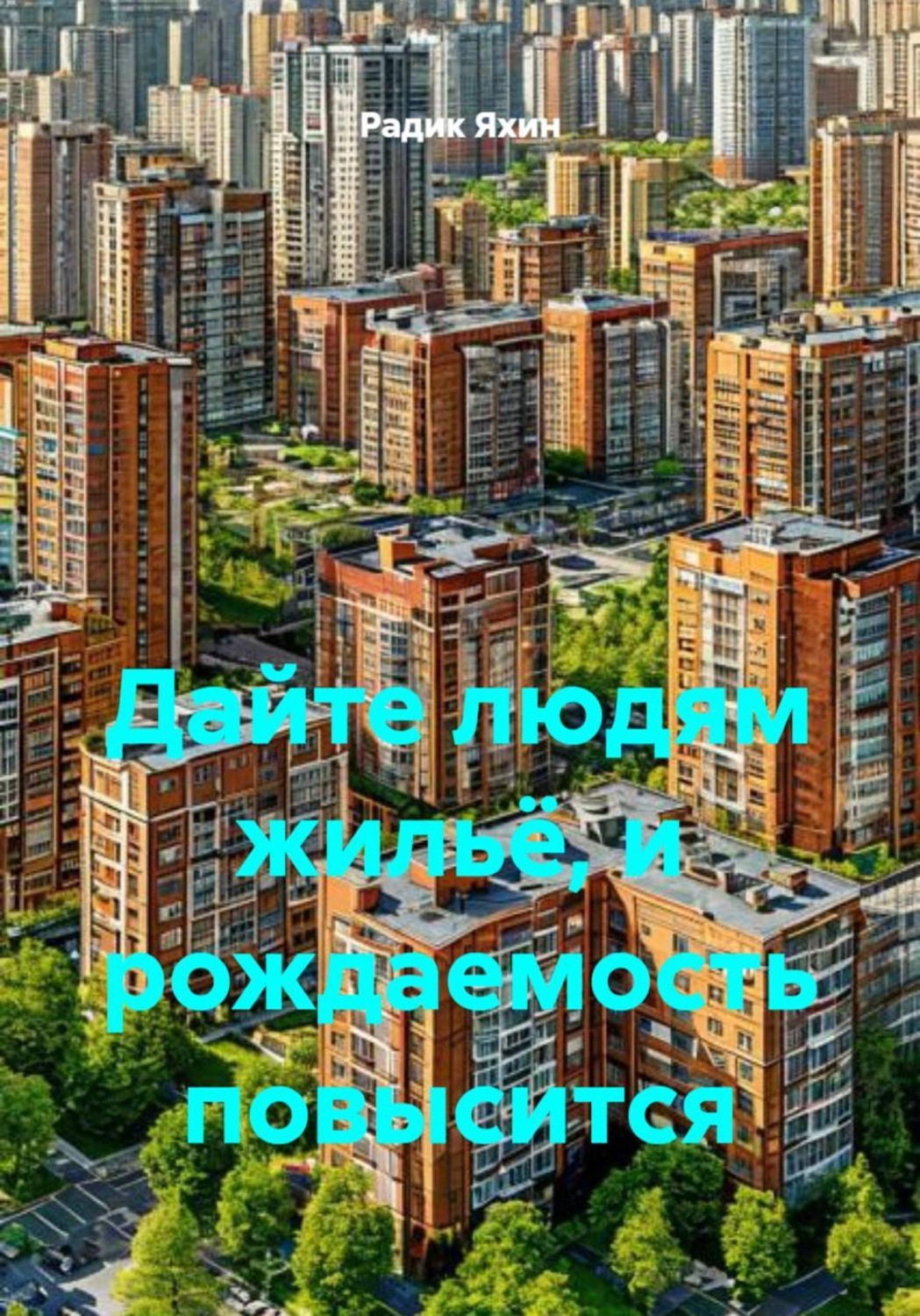 Обложка книги «Дайте людям жильё, и рождаемость повысится»