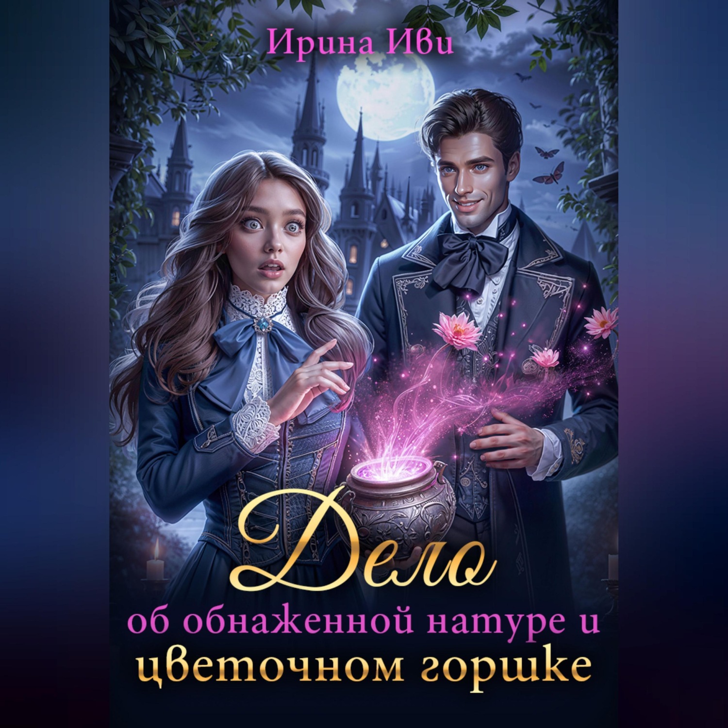 Обложка книги «Дело об обнаженной натуре и цветочном горшке»