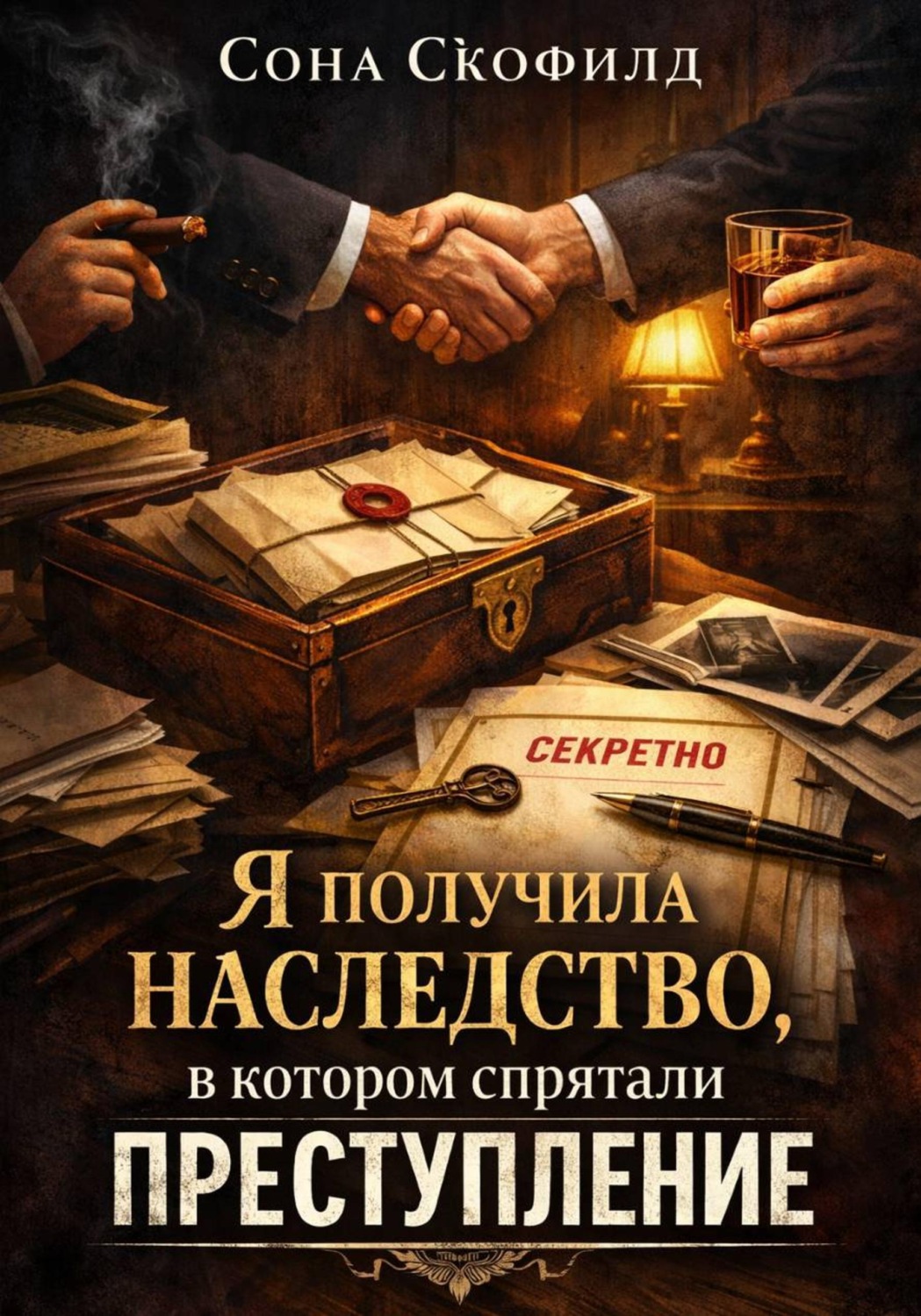 Обложка книги «Я получила наследство, в котором спрятали преступление»