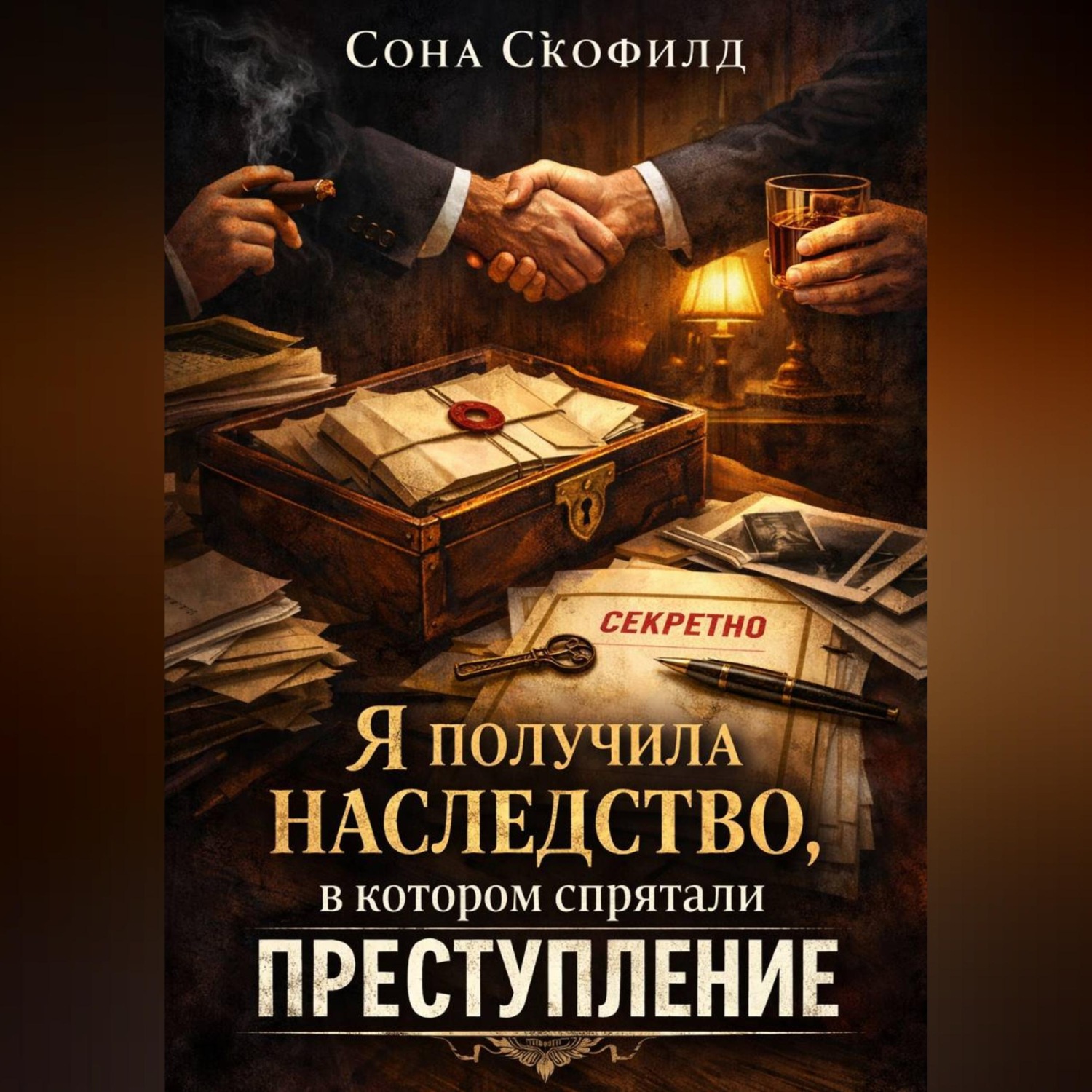 Обложка книги «Я получила наследство, в котором спрятали преступление»