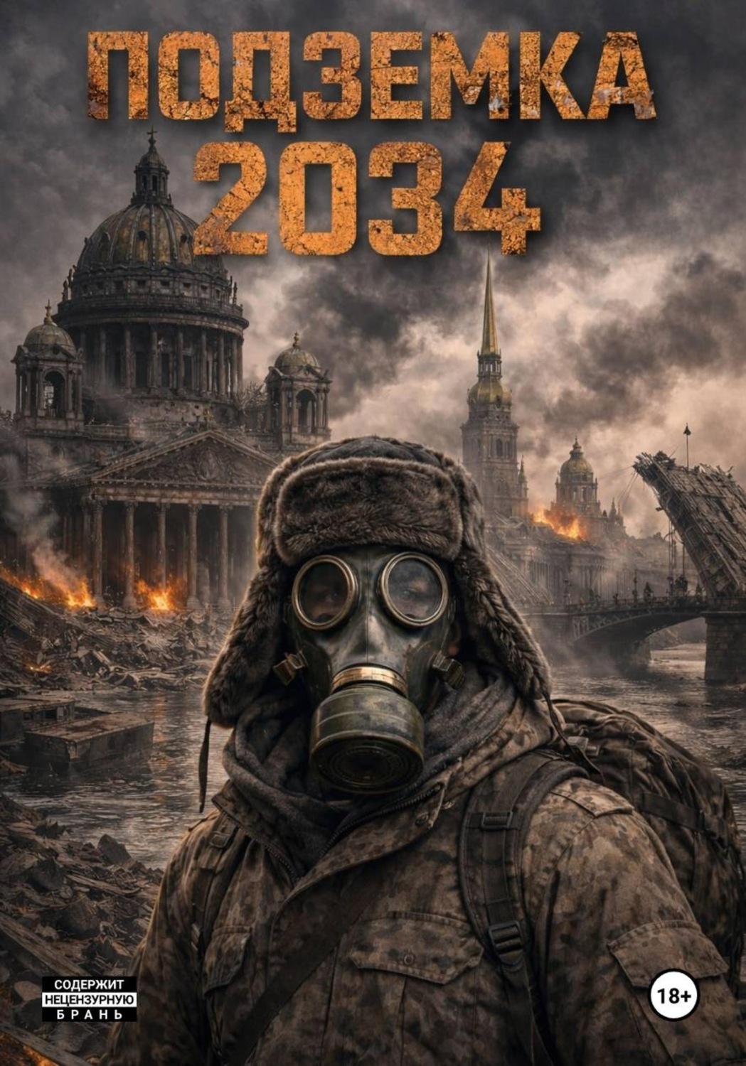 Обложка книги «ПОДЗЕМКА 2034»