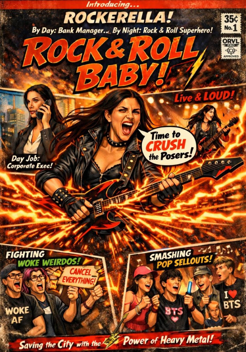 Обложка книги «Rock & Roll Baby! #1 (2026)»