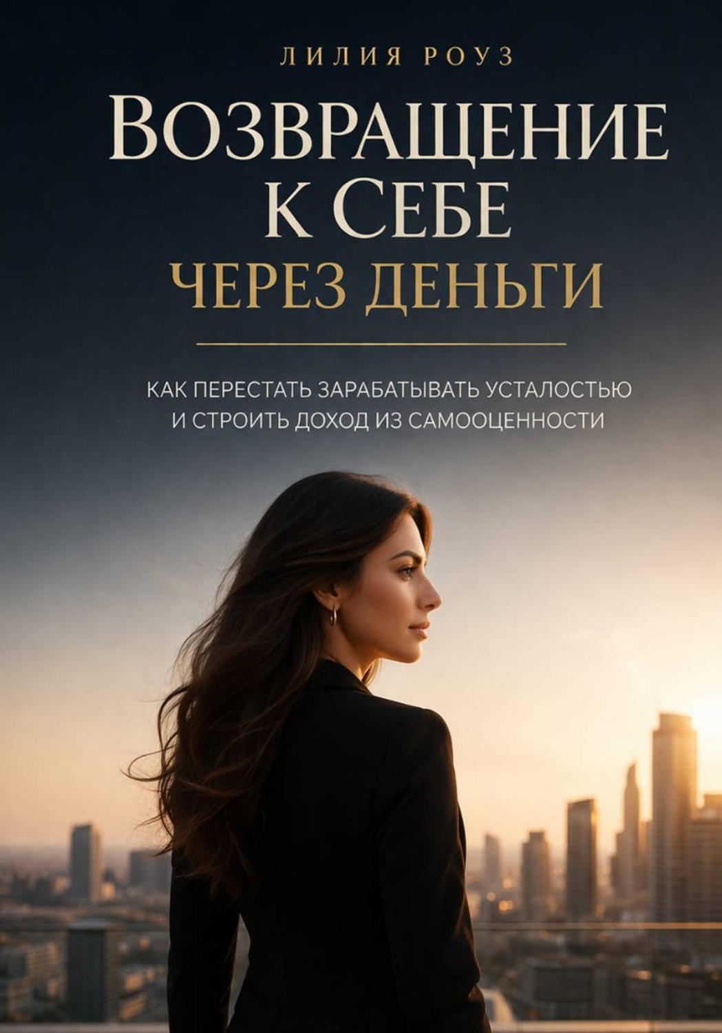 Обложка книги «Возвращение к себе через деньги:как перестать зарабатывать усталостью и строить доход из самоценности»