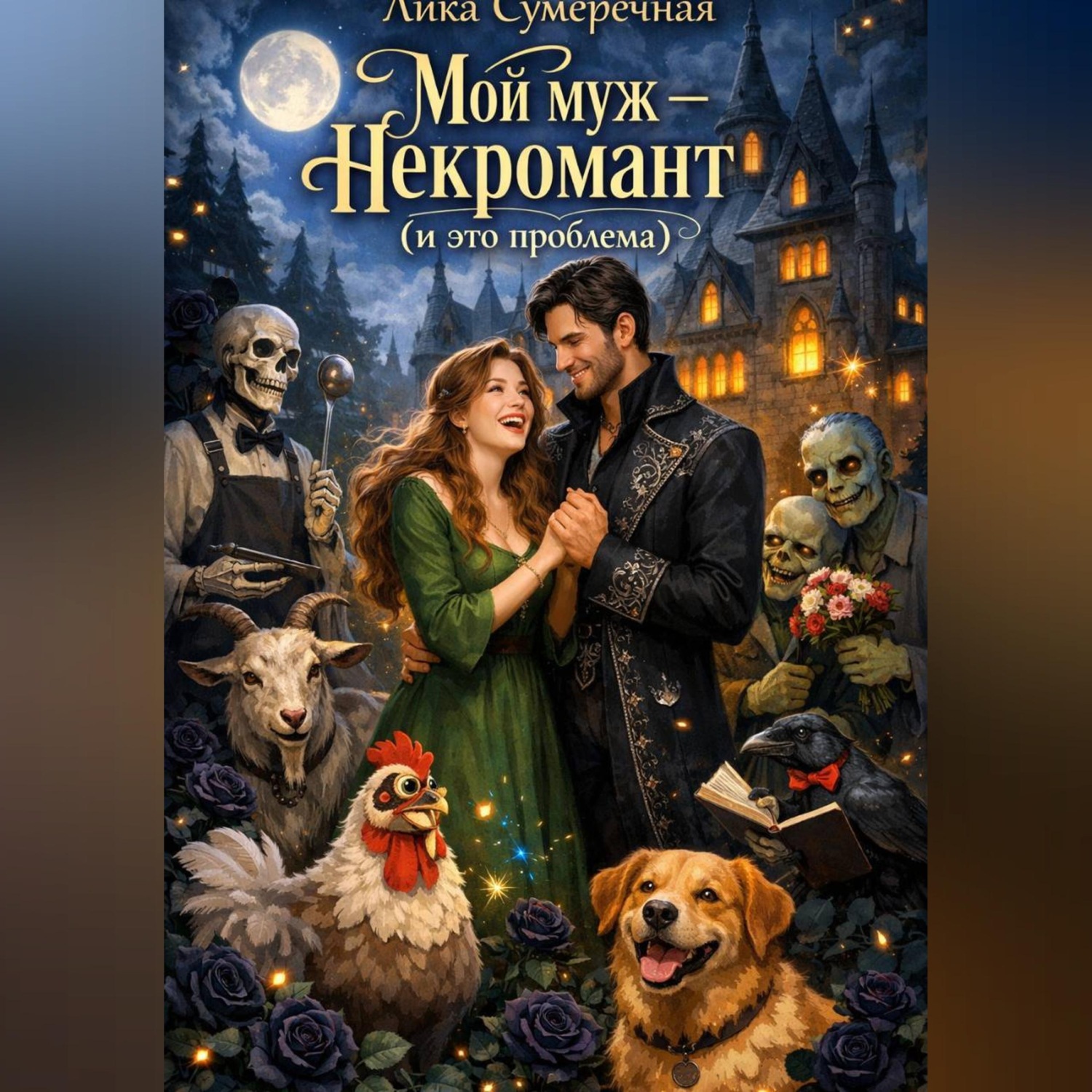 Обложка книги «Мой муж — некромант и это проблема»