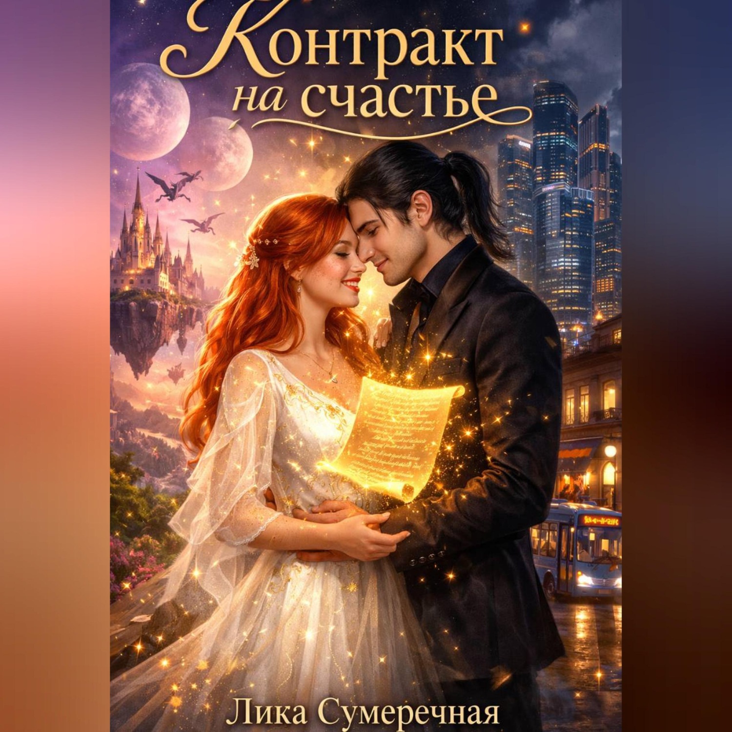Обложка книги «Контракт на счастье»