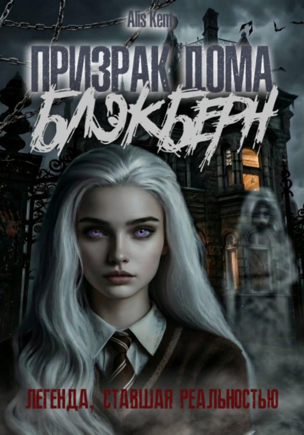 Обложка книги «Призрак дома Блэкберн»