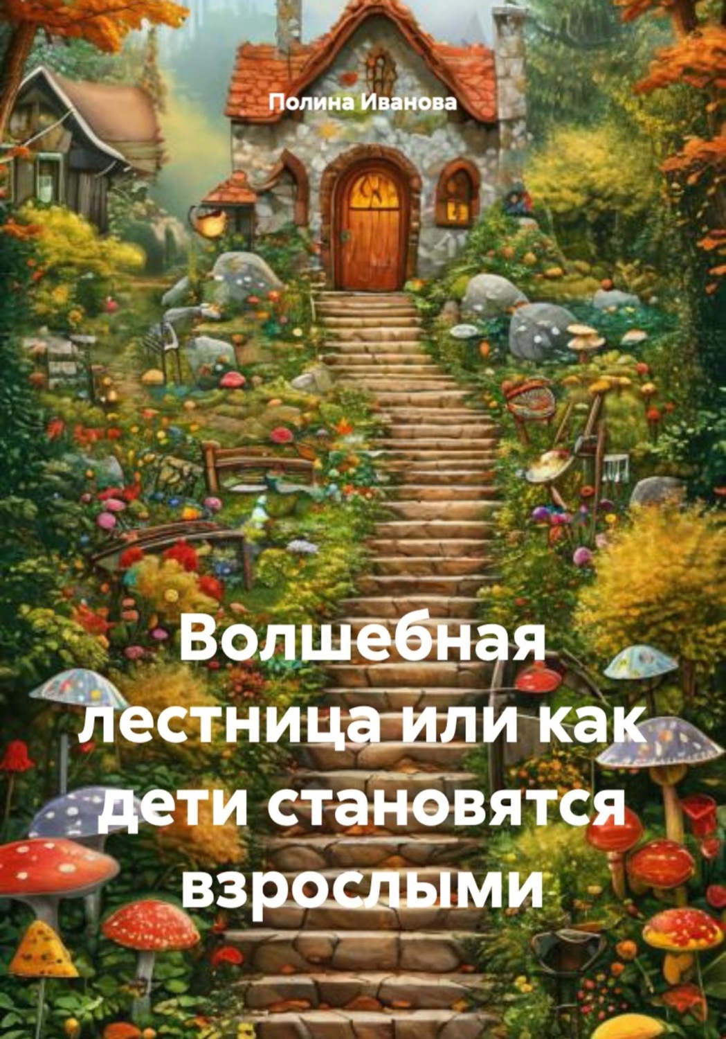 Обложка книги «Волшебная лестница или как дети становятся взрослыми»