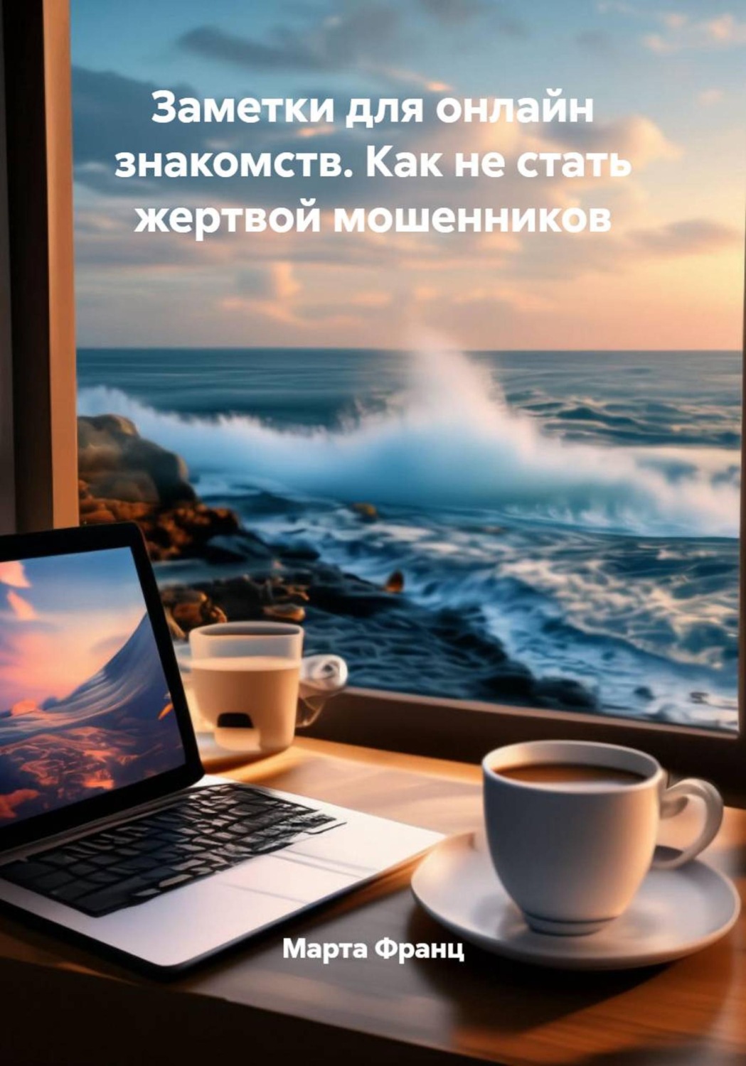 Обложка книги «Заметки для онлайн знакомств. Как не стать жертвой мошенников»