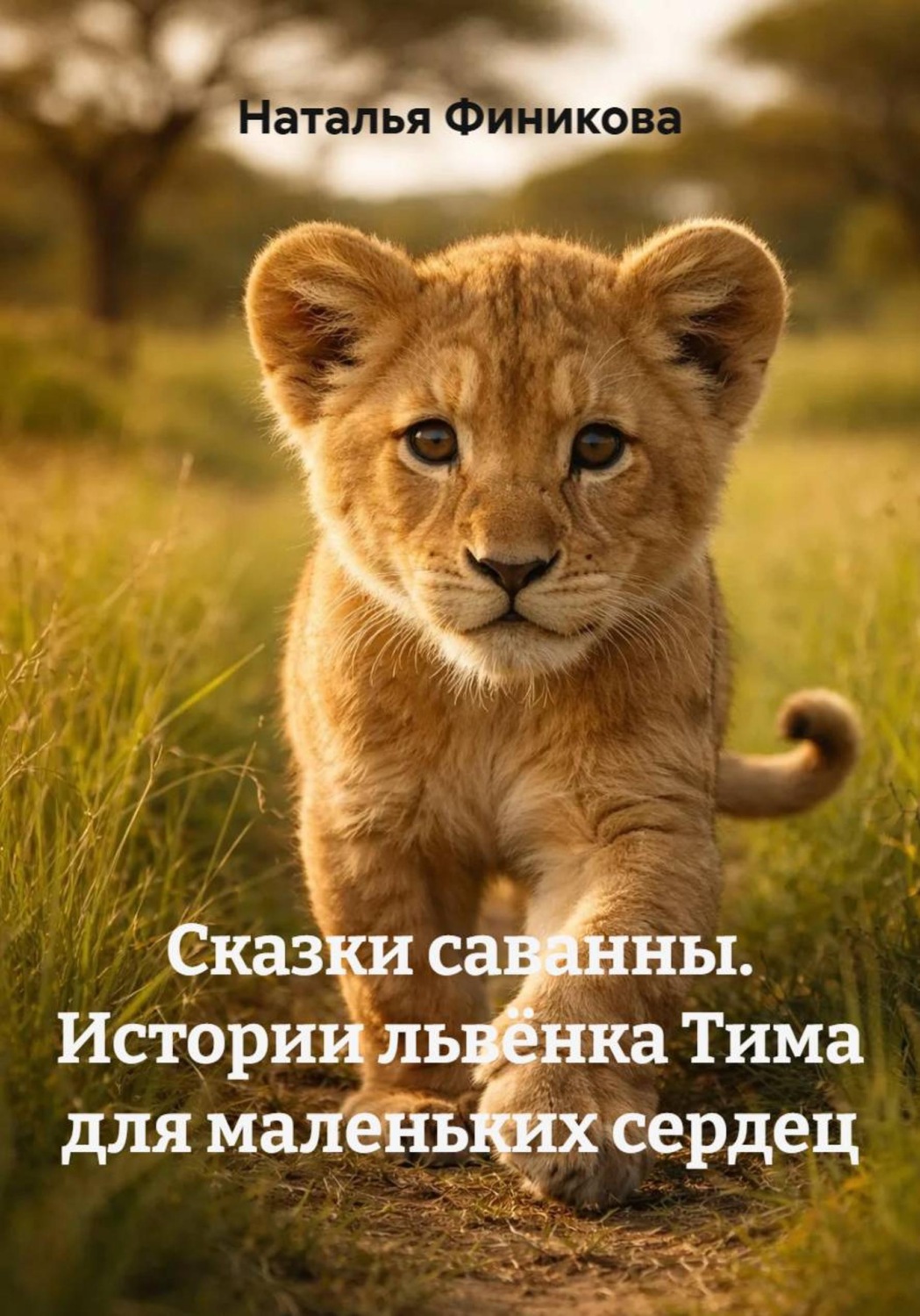 Обложка книги «Сказки саванны. Истории львёнка Тима для маленьких сердец»