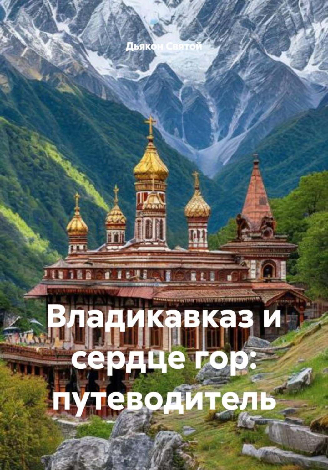 Обложка книги «Владикавказ и сердце гор: путеводитель»