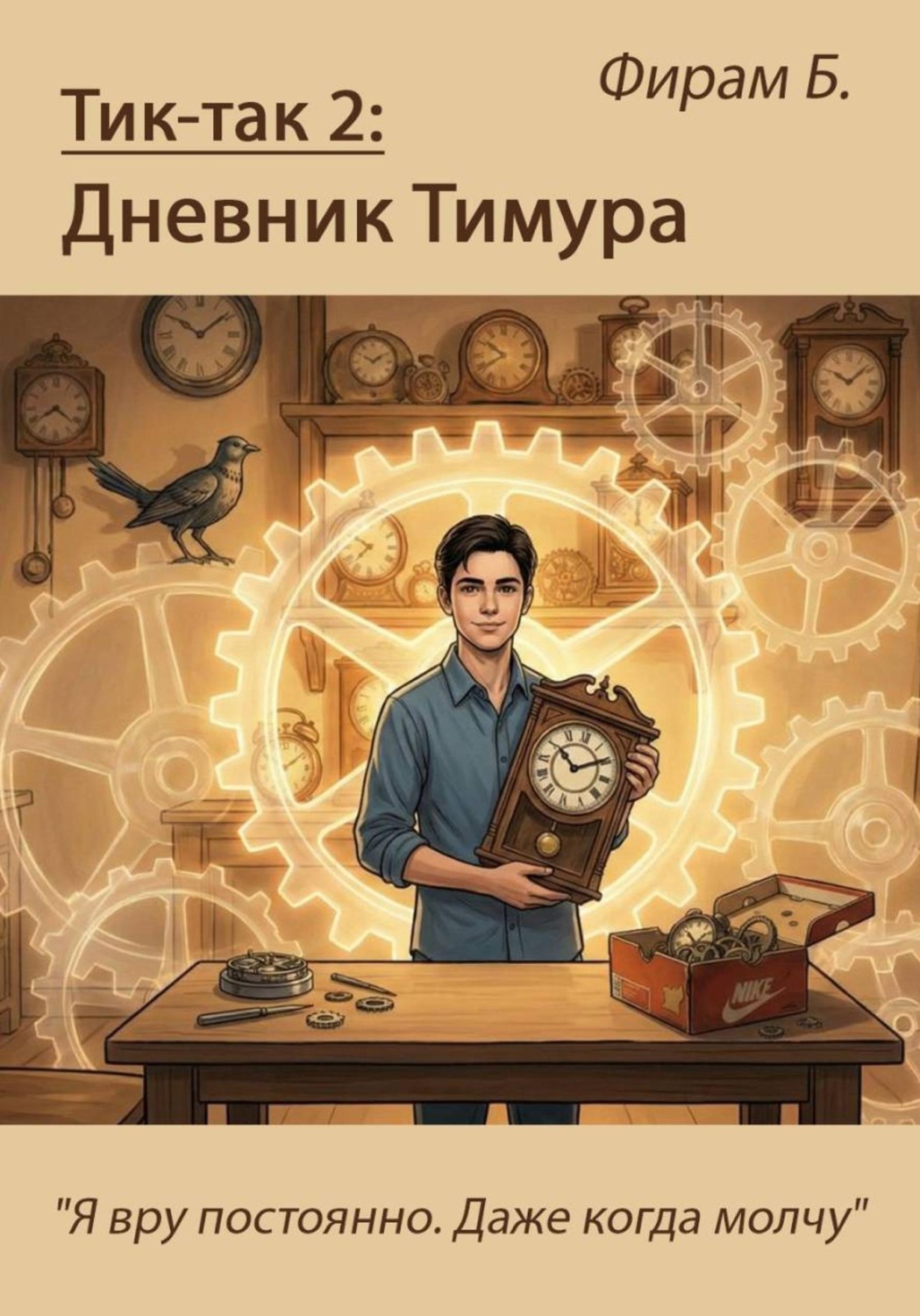 Обложка книги «Тик-так 2: Дневник Тимура (+ иллюстрации)»