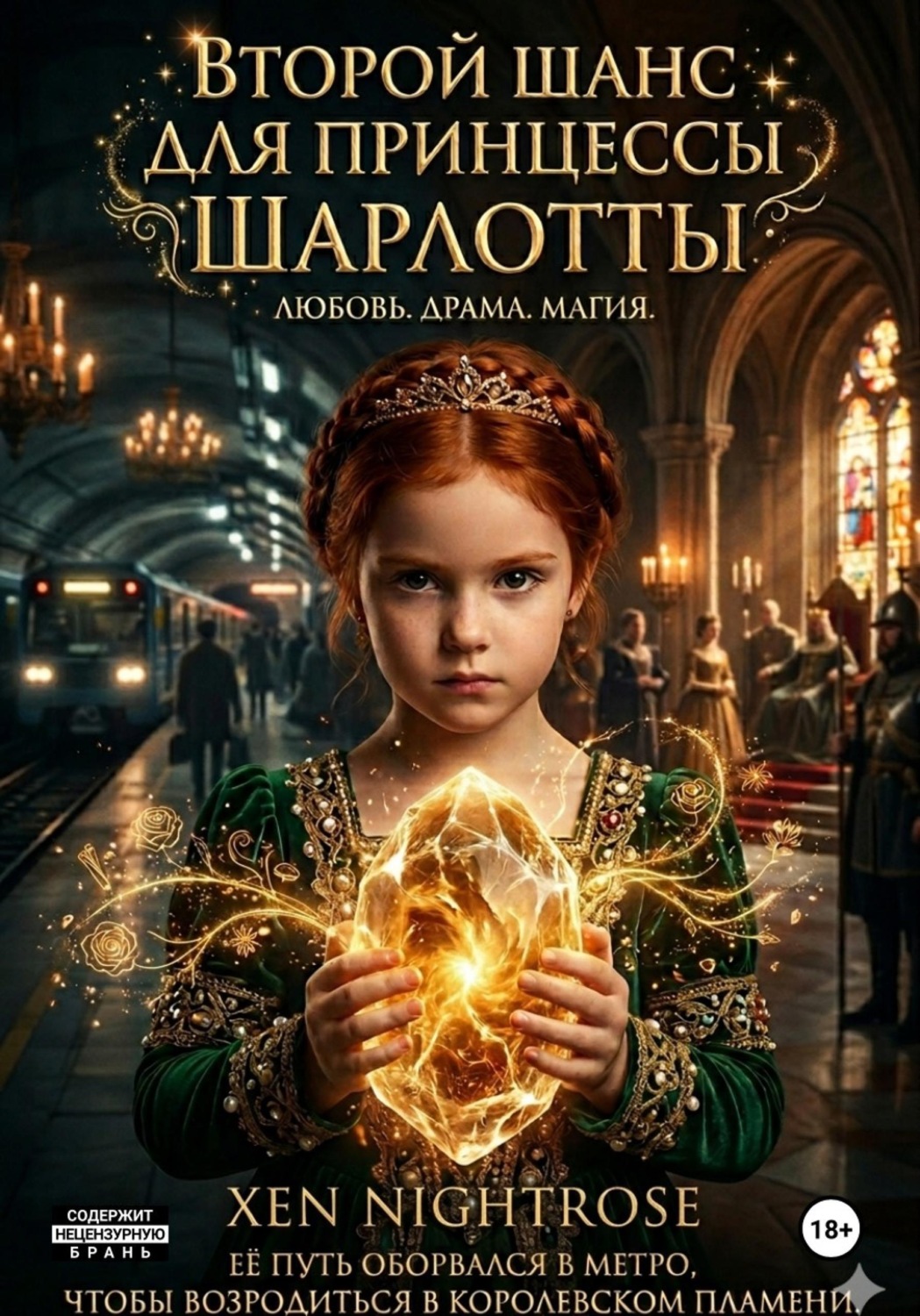 Обложка книги «Второй шанс для принцессы Шарлотты»