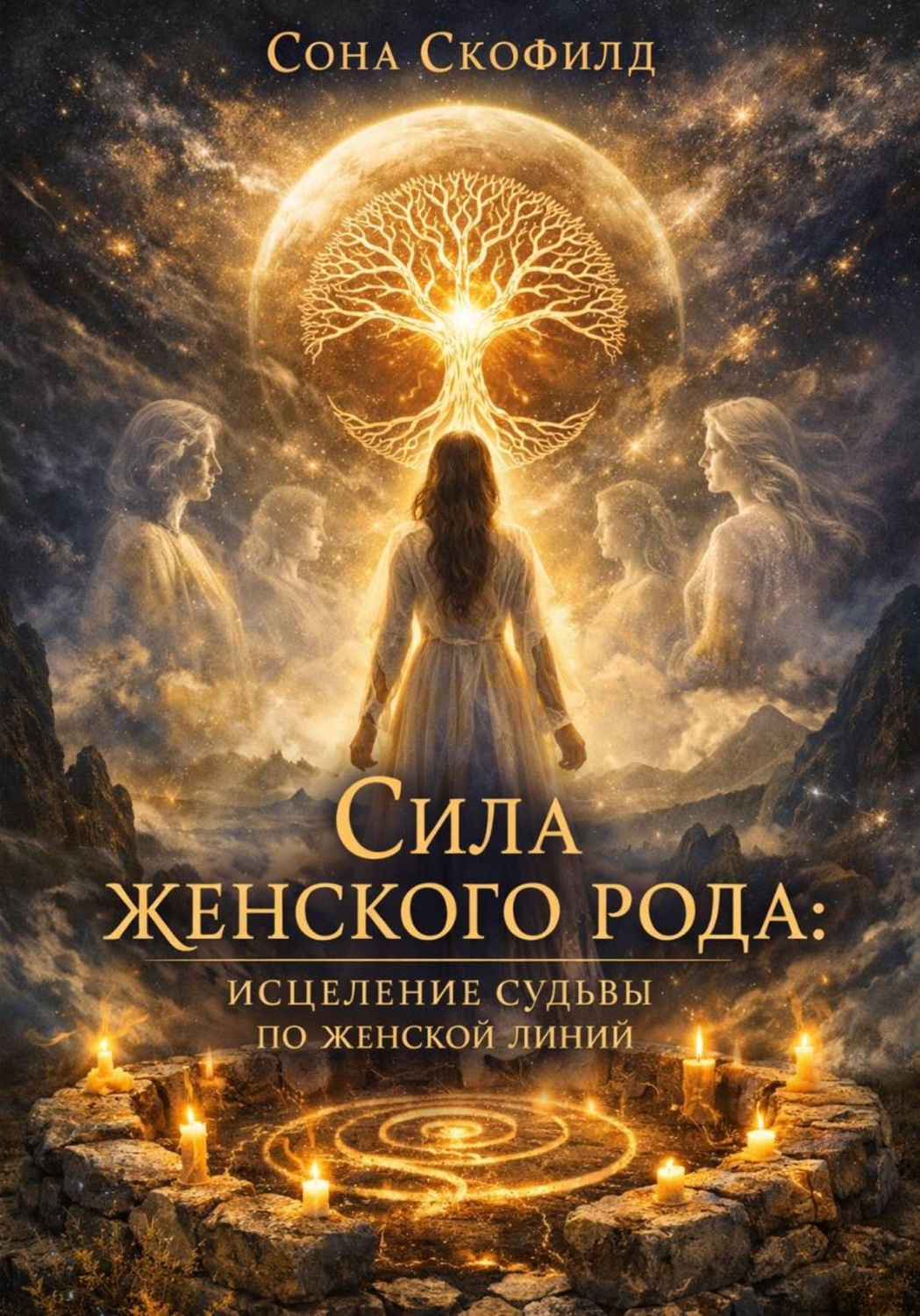 Обложка книги «Сила женского рода: исцеление судьбы по женской линии»