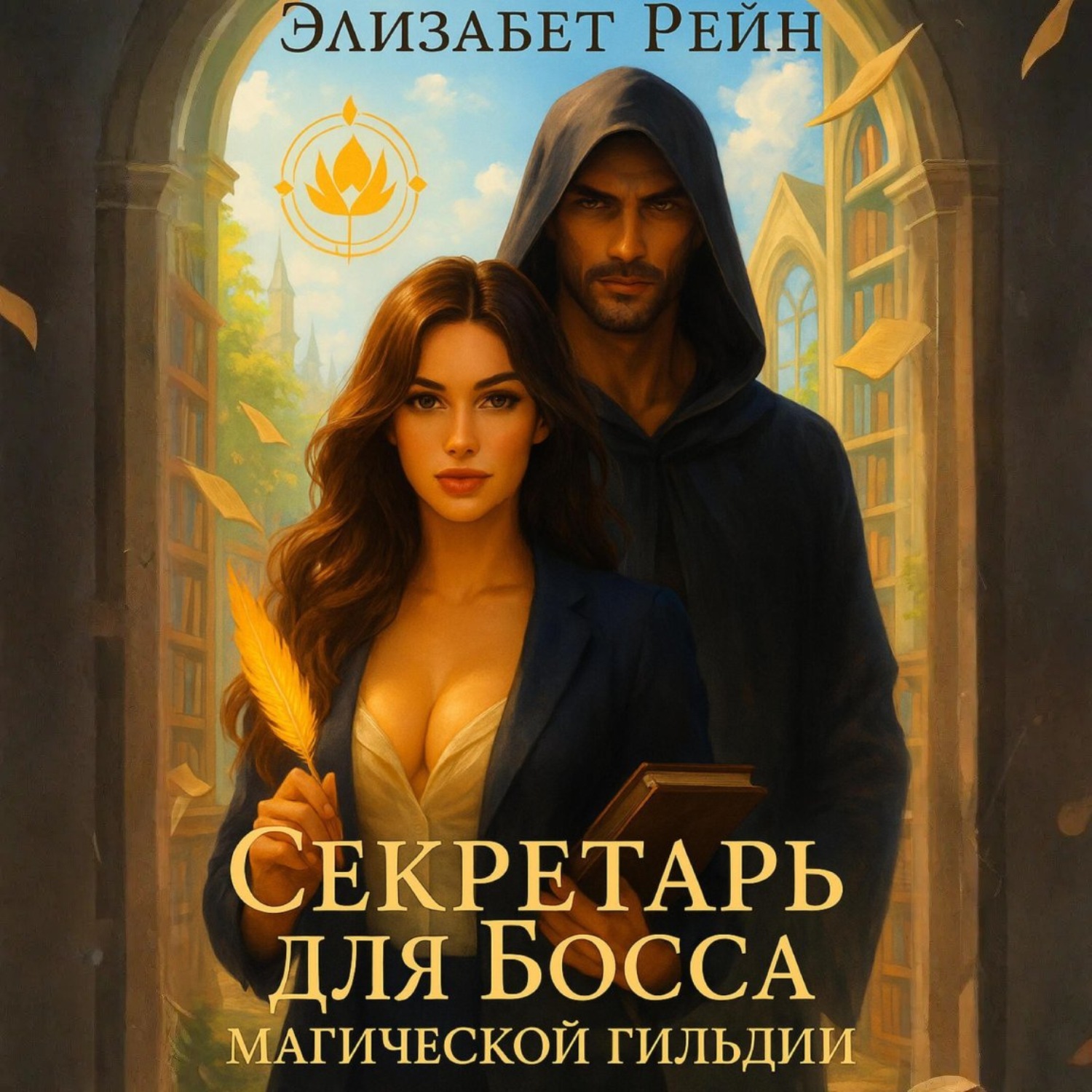 Обложка книги «Секретарь для Босса магической гильдии»