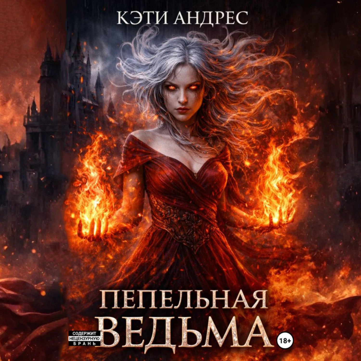 Обложка книги «Пепельная ведьма»