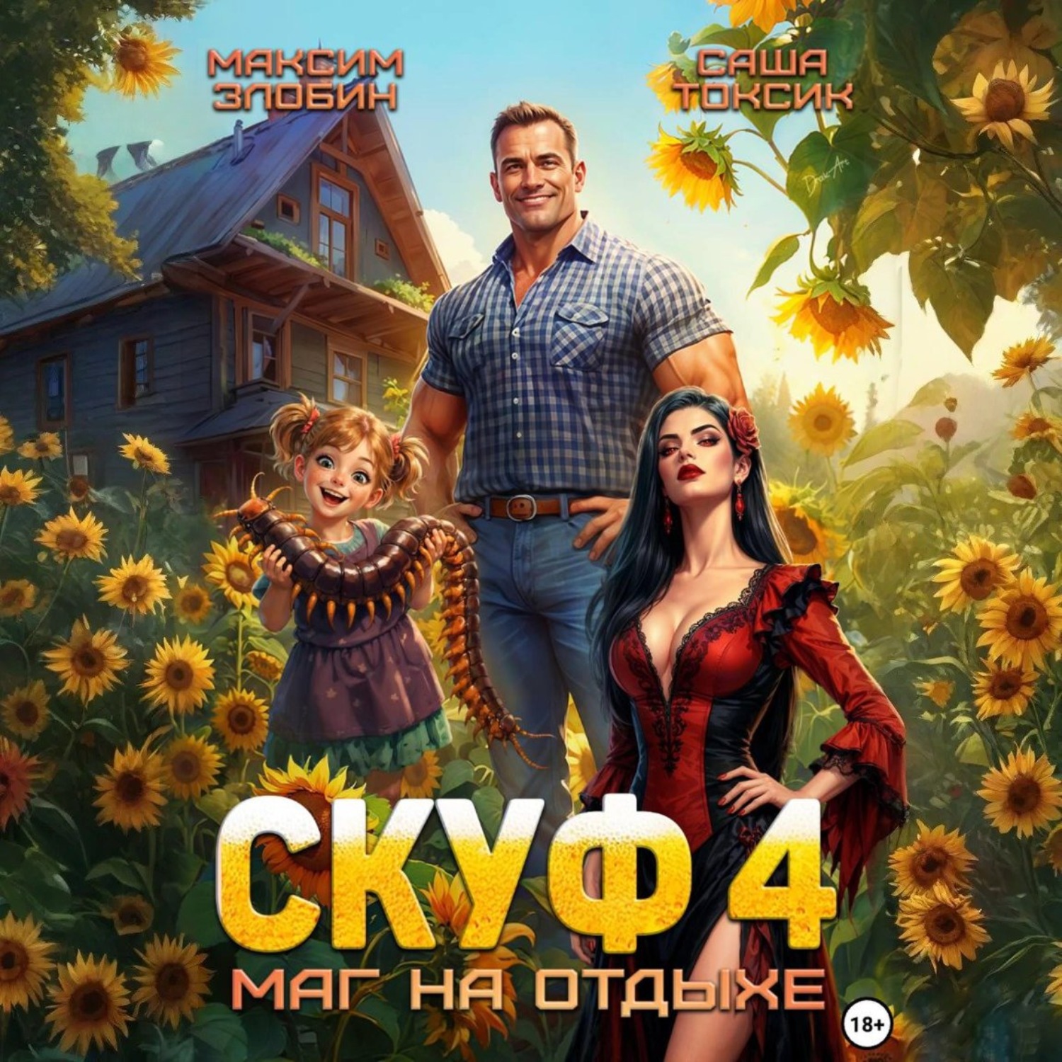 Обложка книги «Скуф. Маг на отдыхе 4»