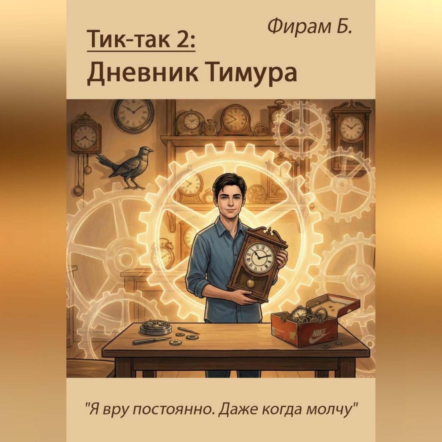 Обложка книги «Тик-так 2: Дневник Тимура (+ иллюстрации)»