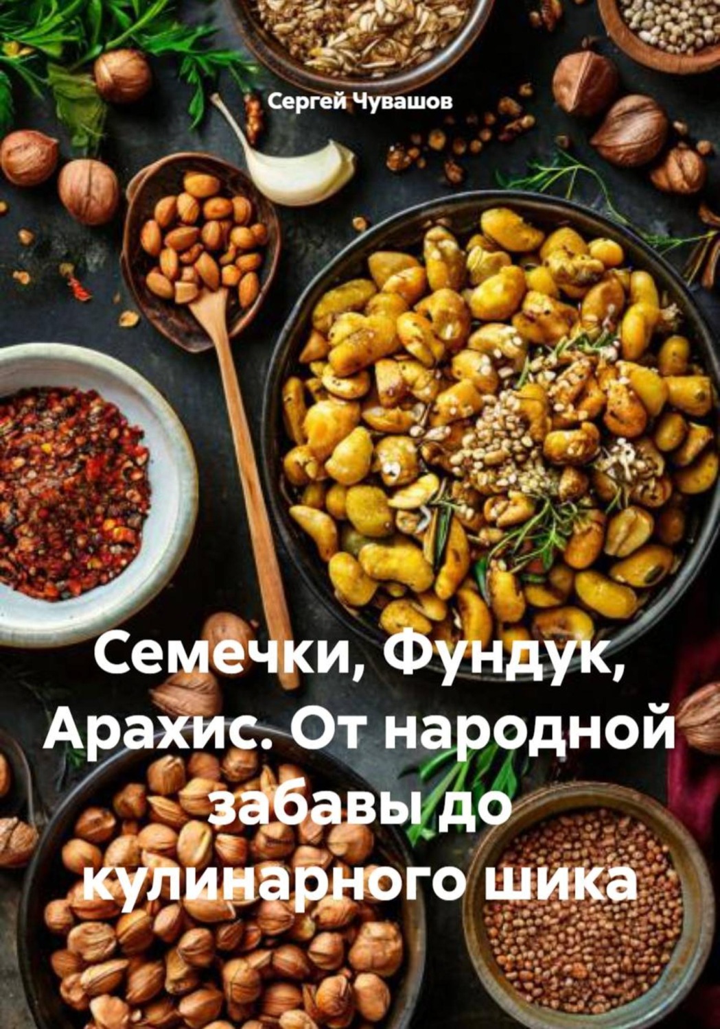 Обложка книги «Семечки, Фундук, Арахис. От народной забавы до кулинарного шика»
