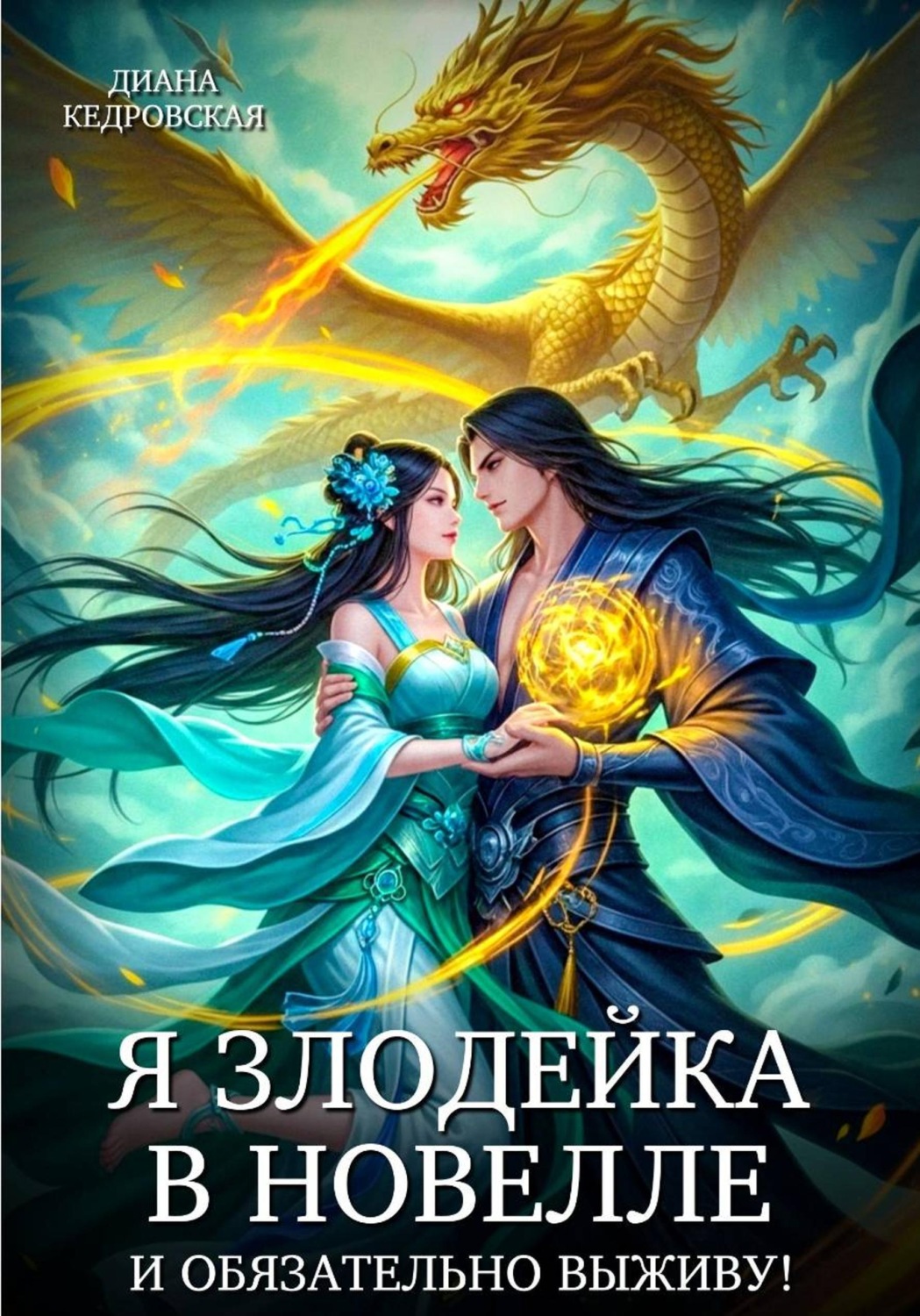 Обложка книги «Я злодейка в новелле и обязательно выживу!»