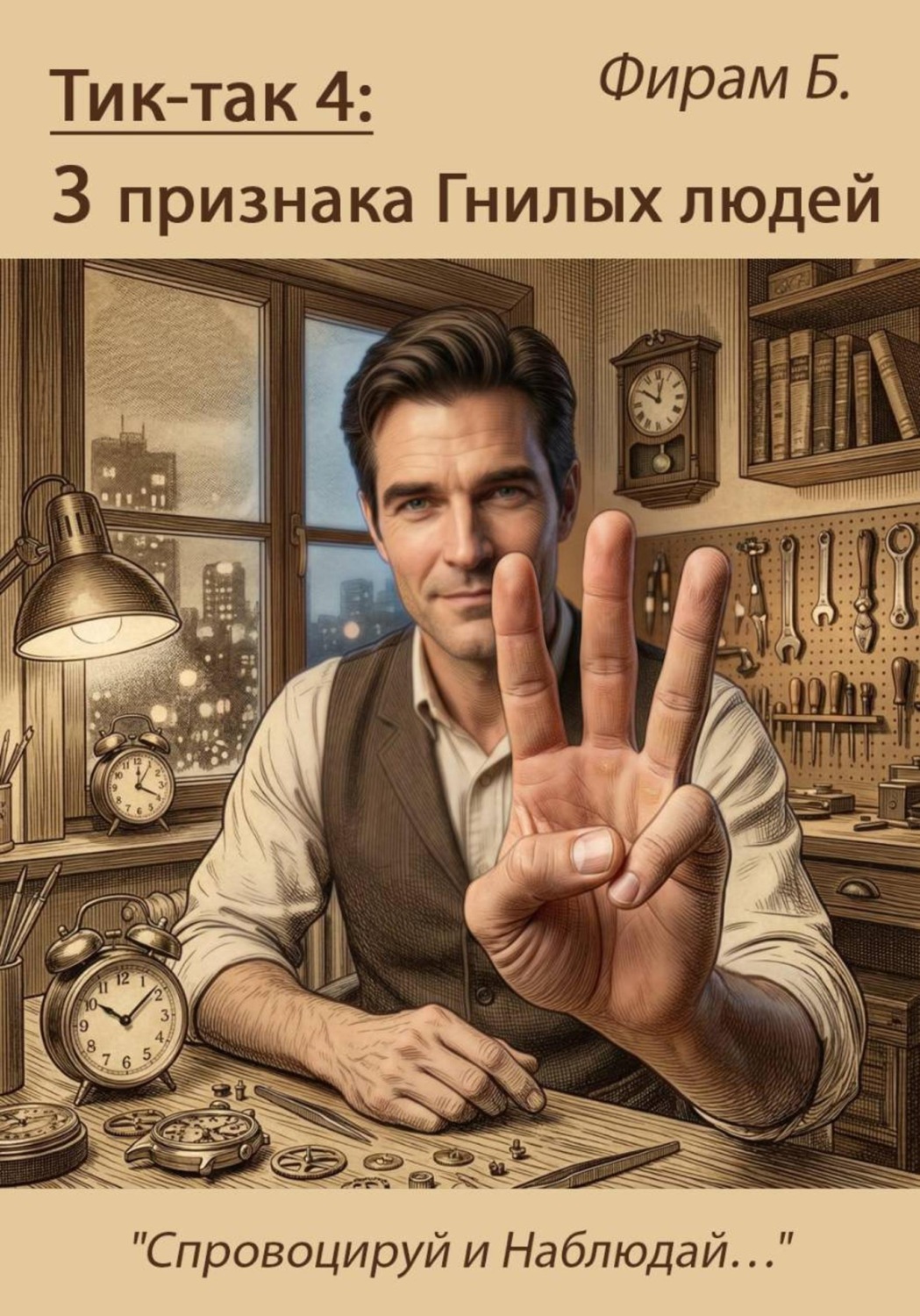 Обложка книги «Тик-так 4: Три признака Гнилых людей (+ иллюстрации)»
