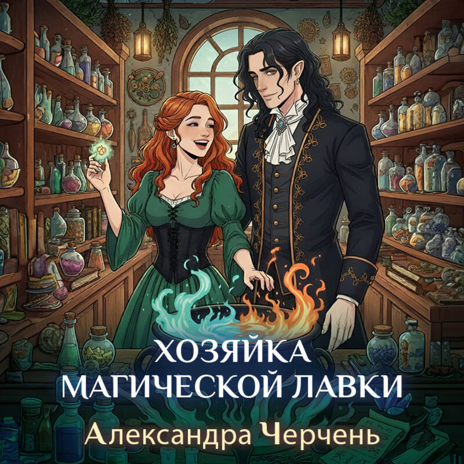 Обложка книги «Хозяйка магической лавки»