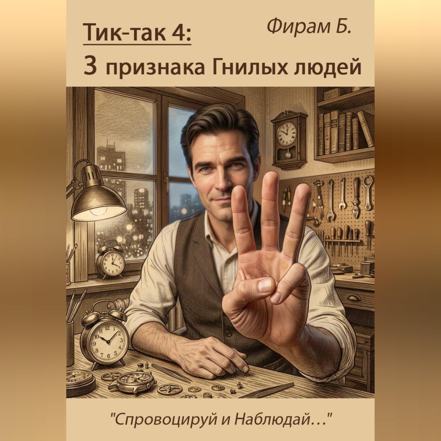 Обложка книги «Тик-так 4: Три признака Гнилых людей (+ иллюстрации)»
