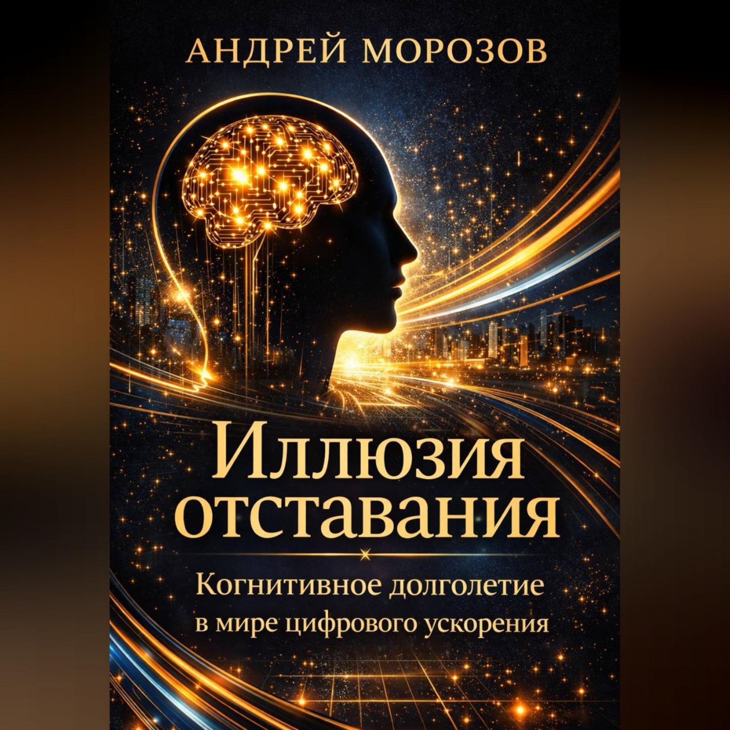 Обложка книги «Иллюзия отставания: когнитивное долголетие в мире цифрового ускорения»