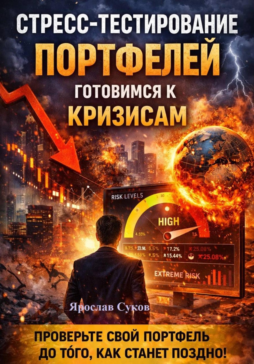 Обложка книги «Стресс-тестирование портфелей: готовимся к кризисам»