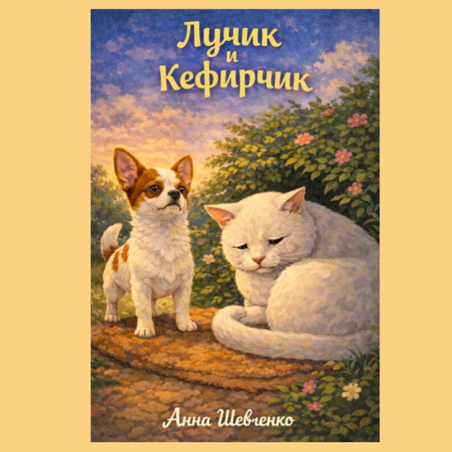 Обложка книги «Лучик и Кефирчик»