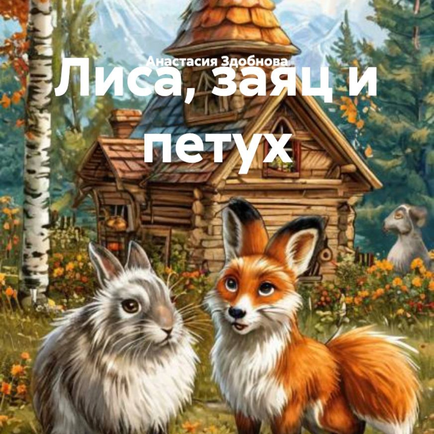 Обложка книги «Лиса, заяц и петух»