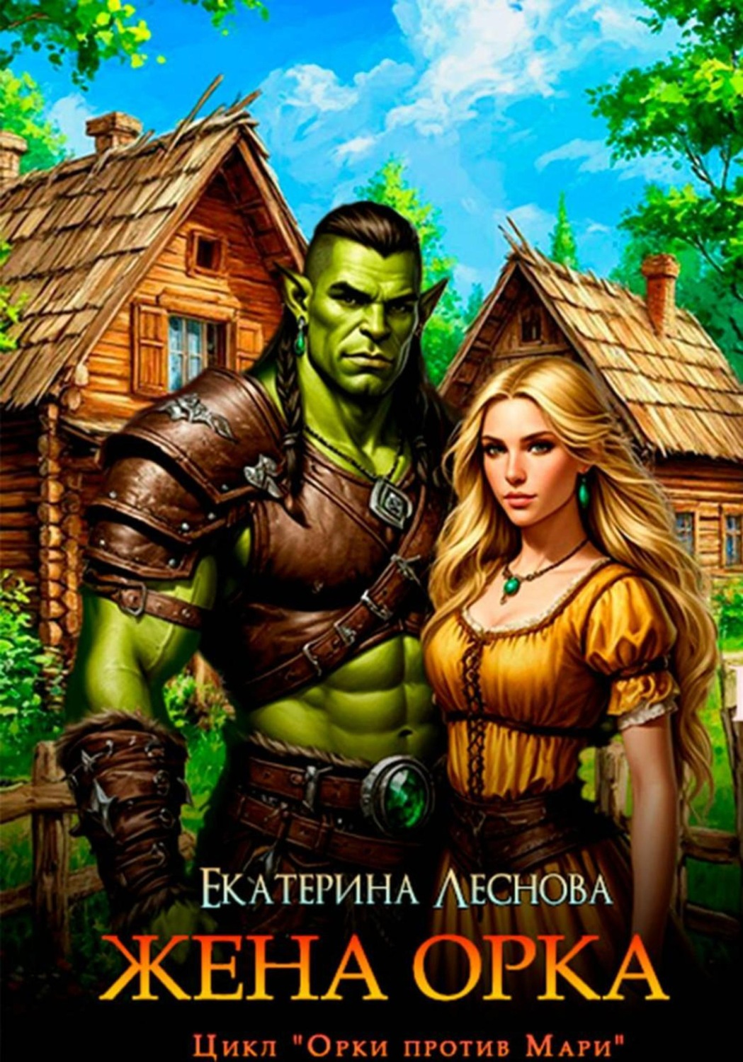 Обложка книги «Жена орка»