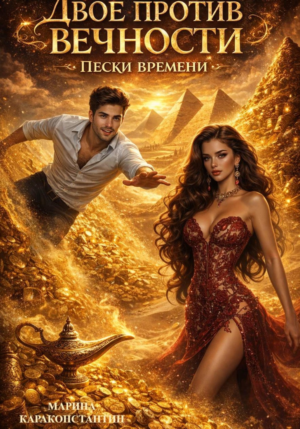 Обложка книги «Двое против Вечности. Пески Времени»