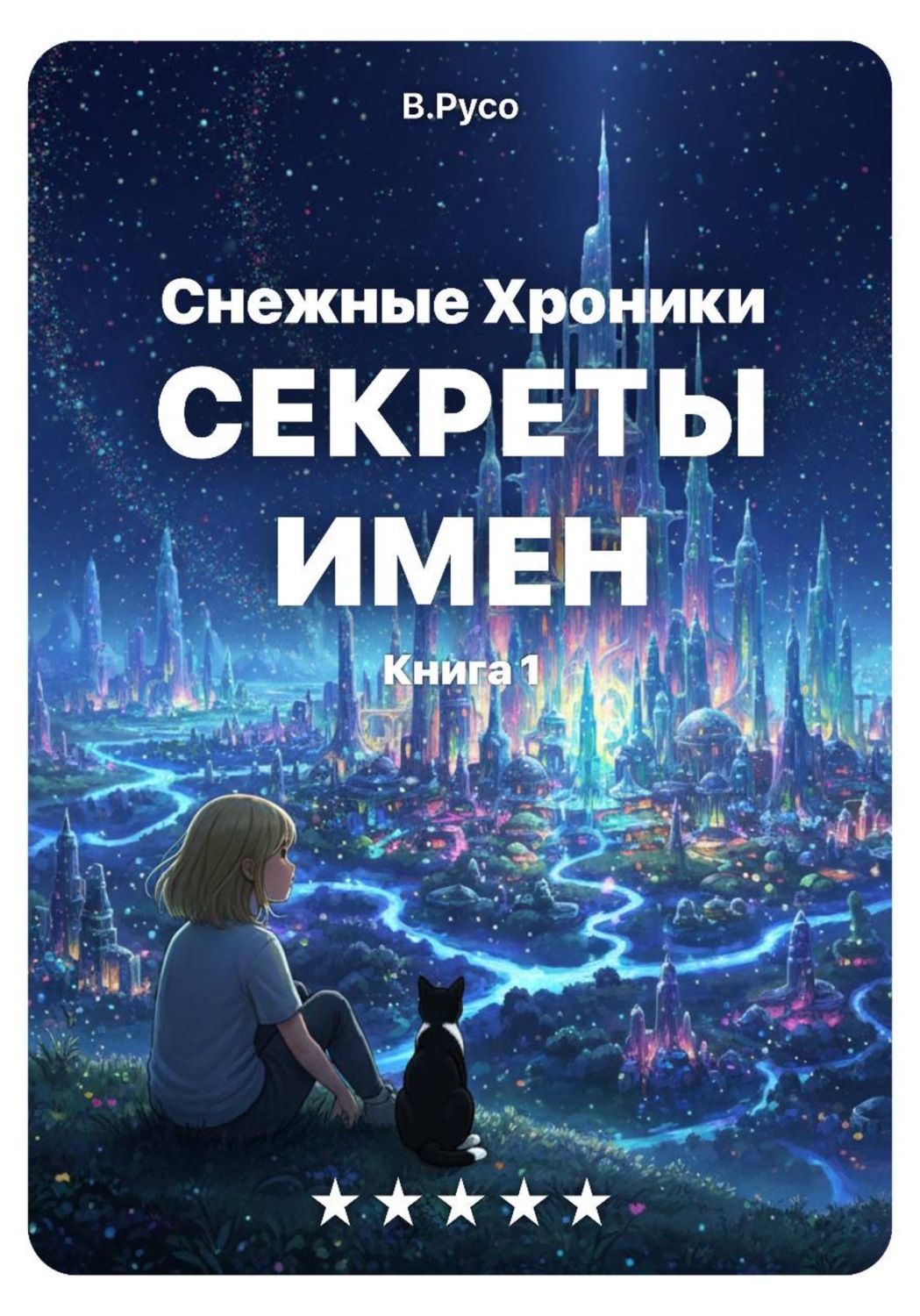 Обложка книги «Снежные хроники. Книга 1. Тайны имен»