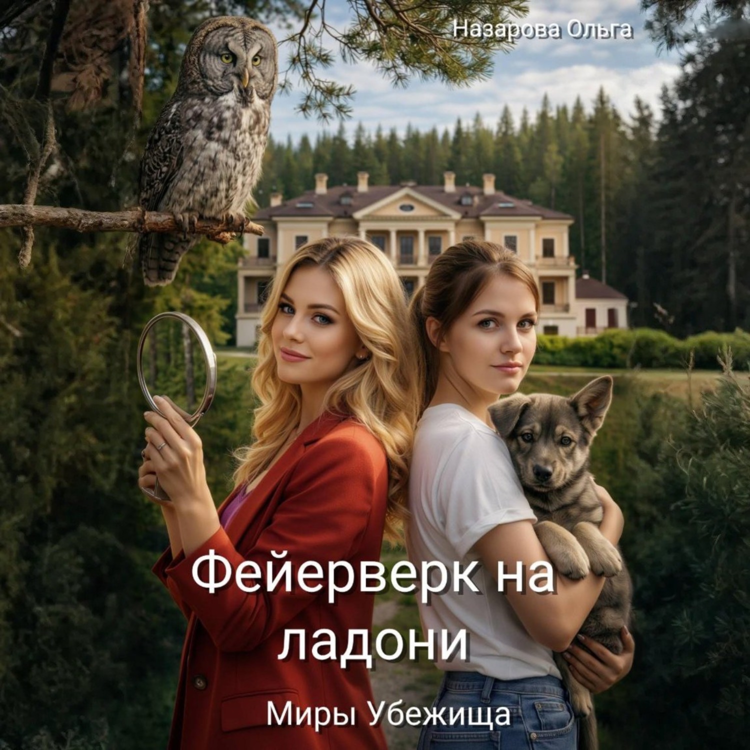 Обложка книги «Фейерверк на ладони»